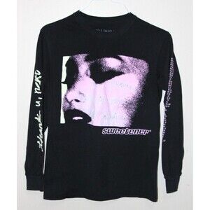 Ariana Grande Sweetener World Tour Concert Tee T Shirt Long Sleeve Black Small